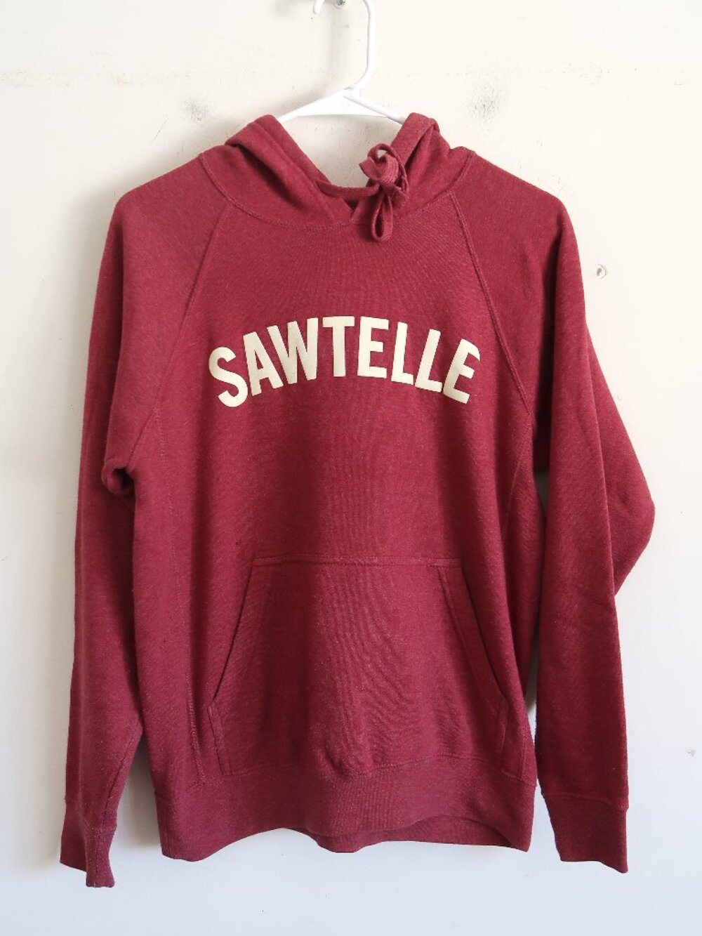 Giant Robot "SAWTELLE" Maroon Hoodie - Size XS